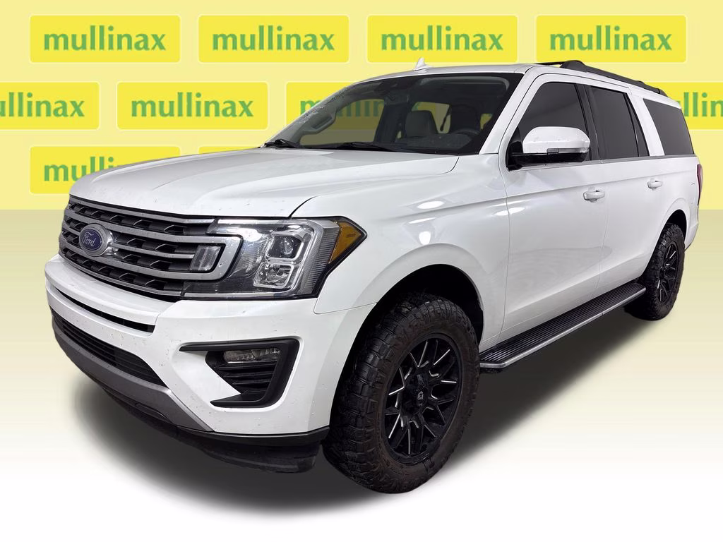 2021 White Metallic Ford Expedition Max XLT RWD SUV