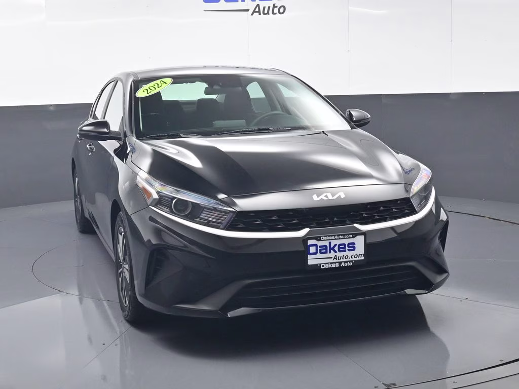 2024 Aurora Black Pearl Kia Forte LXS FWD Sedan