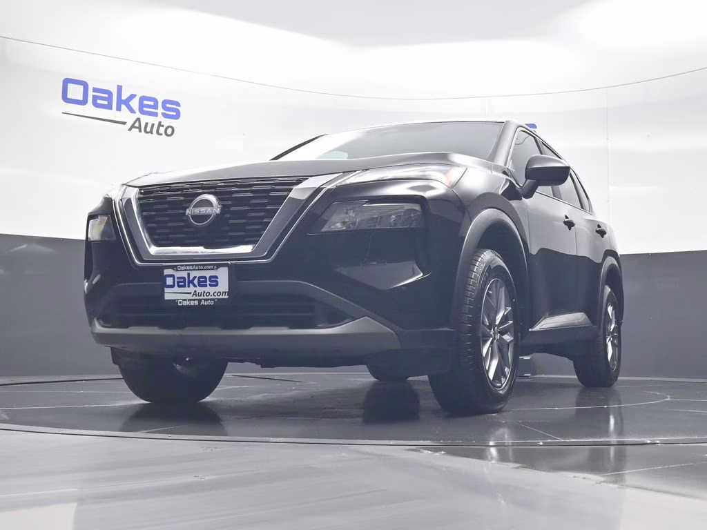 2023 Super Black Nissan Rogue S AWD SUV