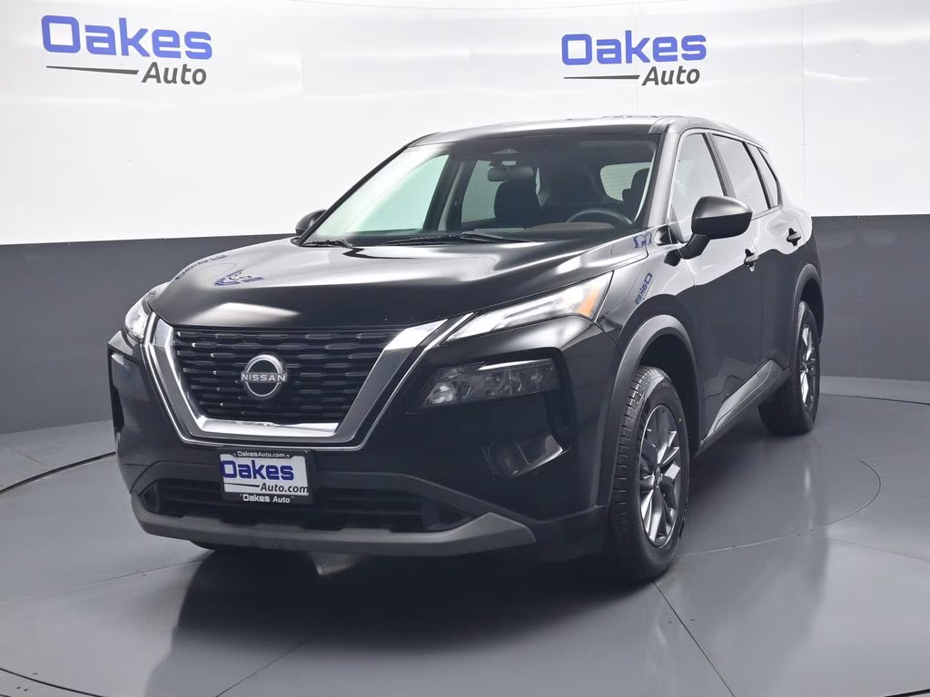 2023 Super Black Nissan Rogue S AWD SUV