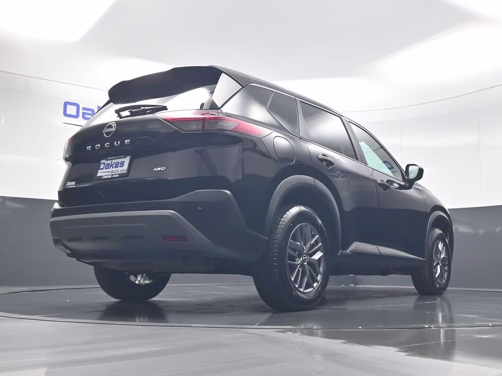2023 Super Black Nissan Rogue S AWD SUV