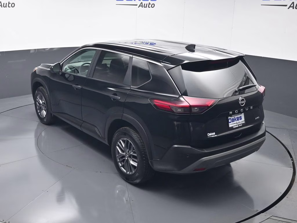 2023 Super Black Nissan Rogue S AWD SUV