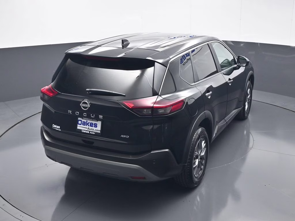 2023 Super Black Nissan Rogue S AWD SUV