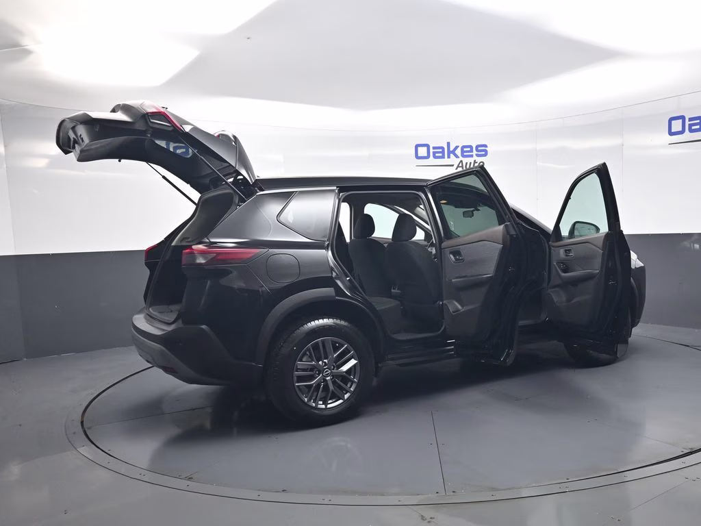 2023 Super Black Nissan Rogue S AWD SUV