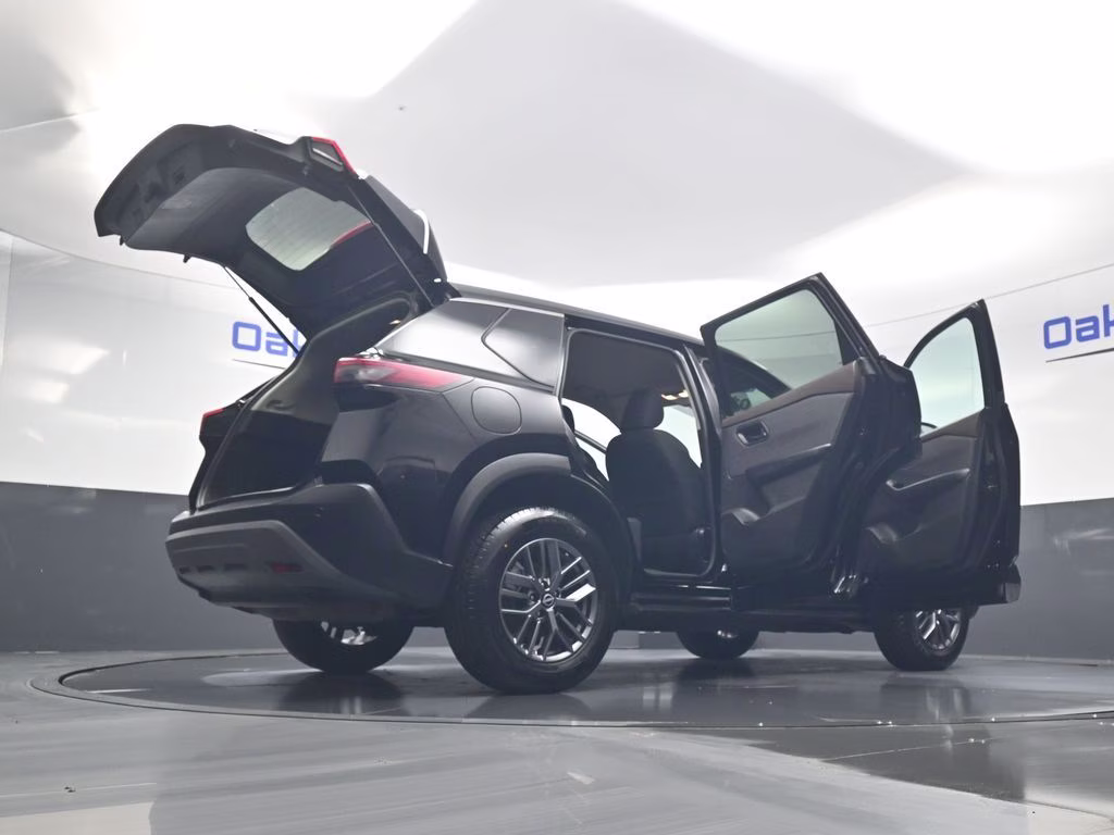 2023 Super Black Nissan Rogue S AWD SUV