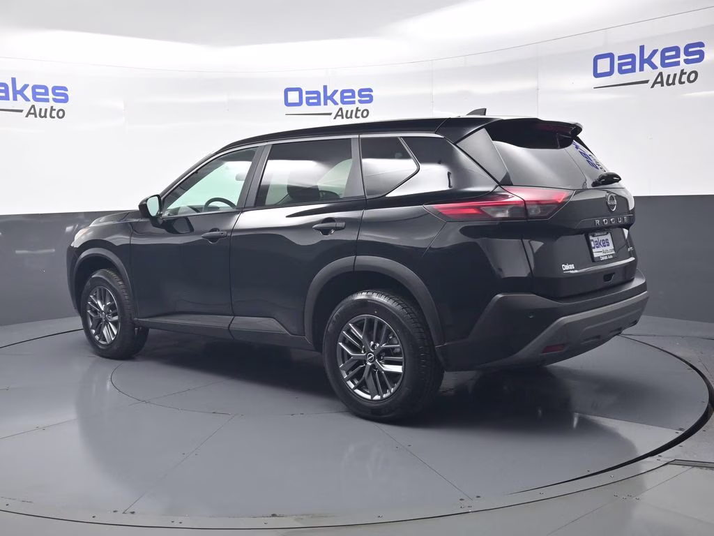 2023 Super Black Nissan Rogue S AWD SUV