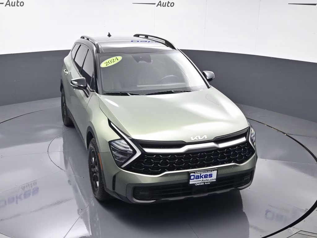 2024 Jungle Green/Ebony Black Roof Kia Sportage X-Pro Prestige AWD SUV