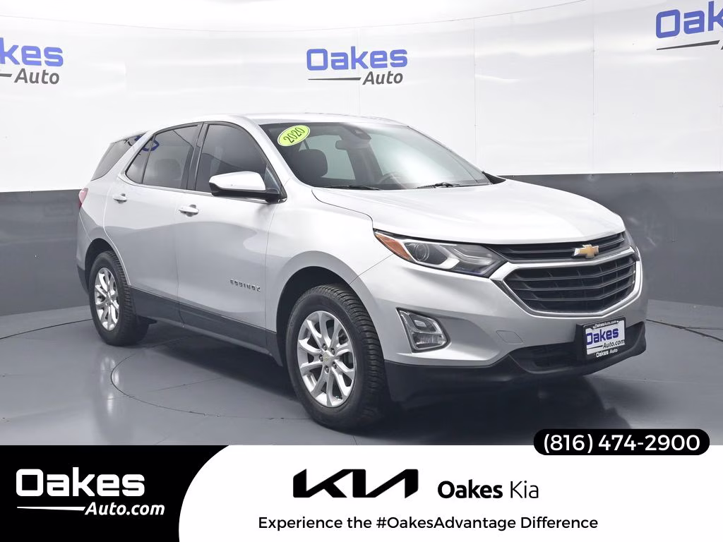2020 Silver Ice Metallic Chevrolet Equinox LT AWD SUV