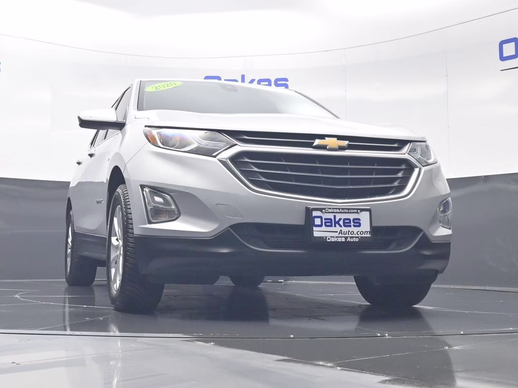 2020 Silver Ice Metallic Chevrolet Equinox LT AWD SUV