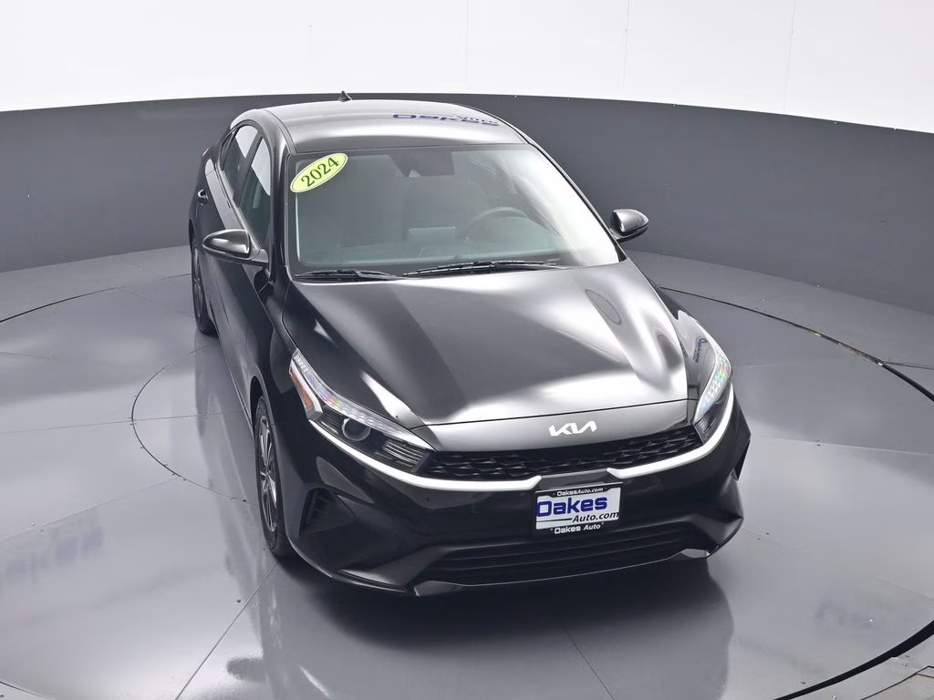 2024 Aurora Black Pearl Kia Forte LXS FWD Sedan