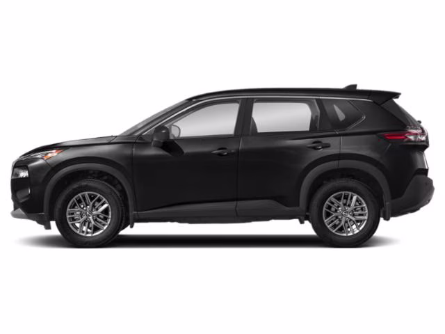2023 Super Black Nissan Rogue S AWD SUV