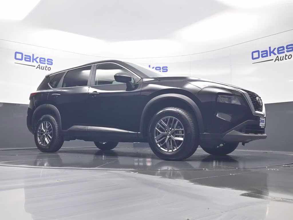 2023 Super Black Nissan Rogue S AWD SUV
