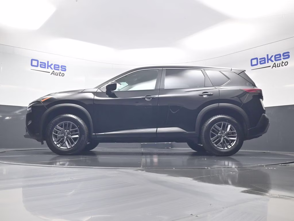 2023 Super Black Nissan Rogue S AWD SUV