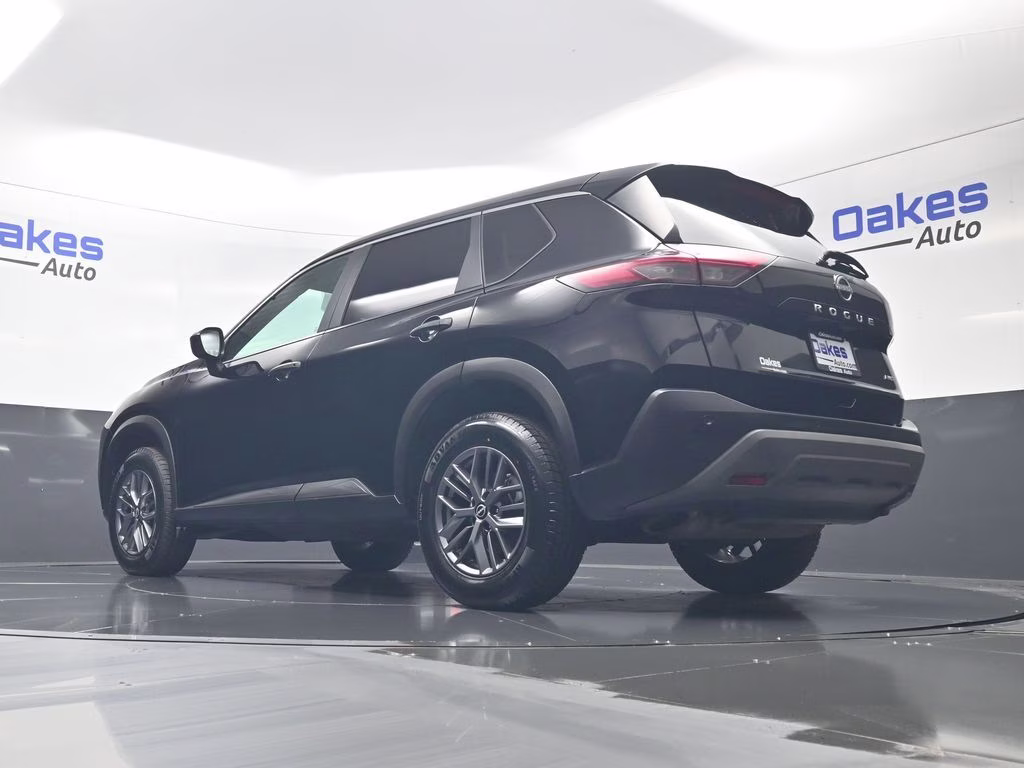 2023 Super Black Nissan Rogue S AWD SUV