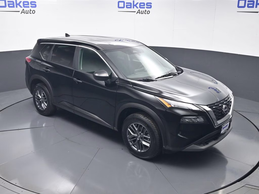 2023 Super Black Nissan Rogue S AWD SUV