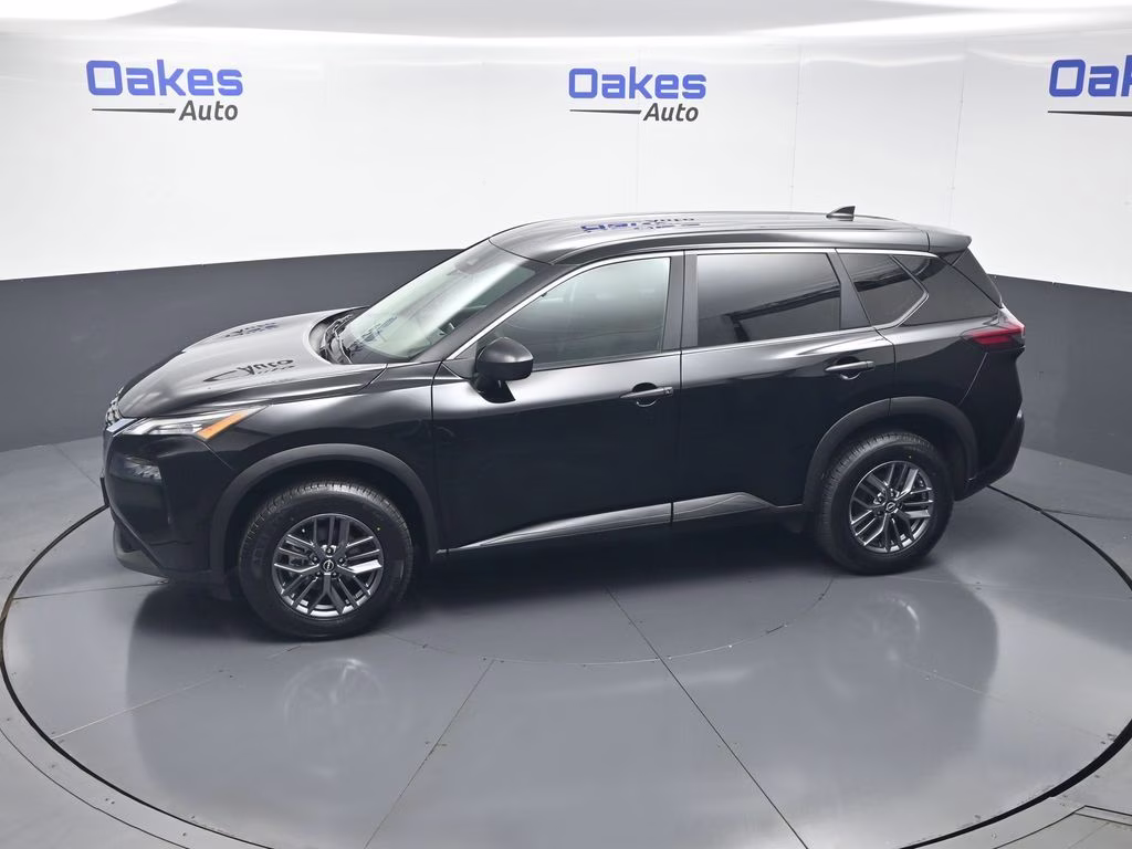 2023 Super Black Nissan Rogue S AWD SUV