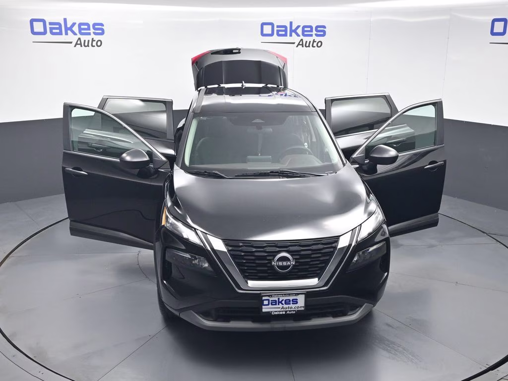 2023 Super Black Nissan Rogue S AWD SUV