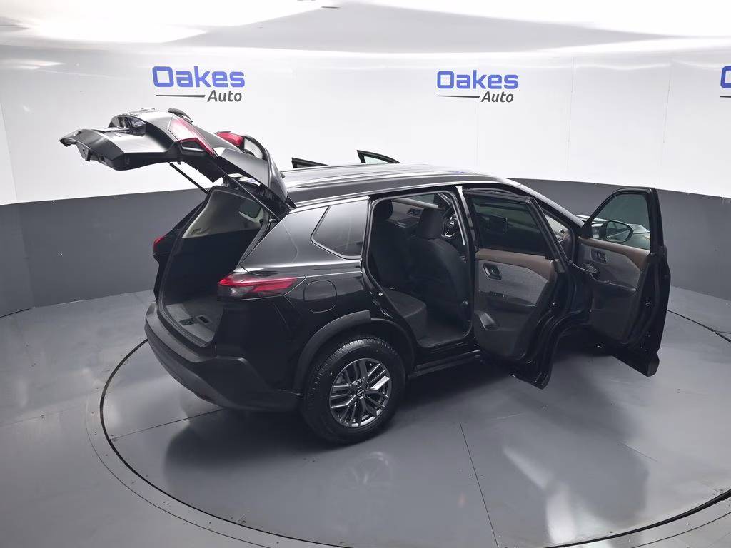 2023 Super Black Nissan Rogue S AWD SUV