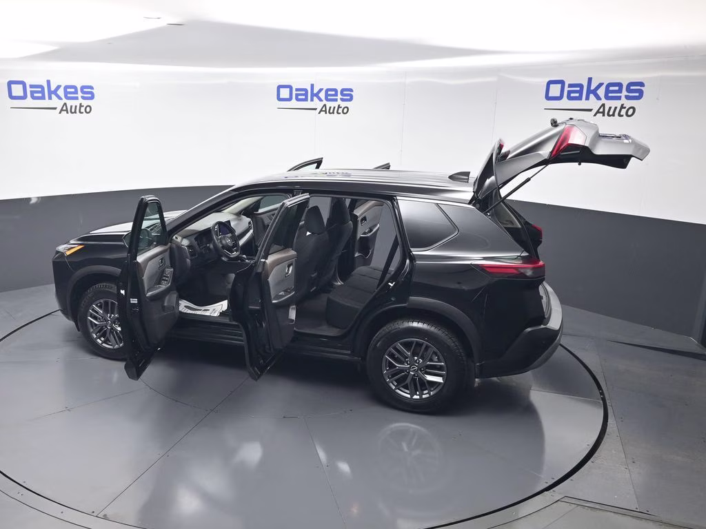 2023 Super Black Nissan Rogue S AWD SUV