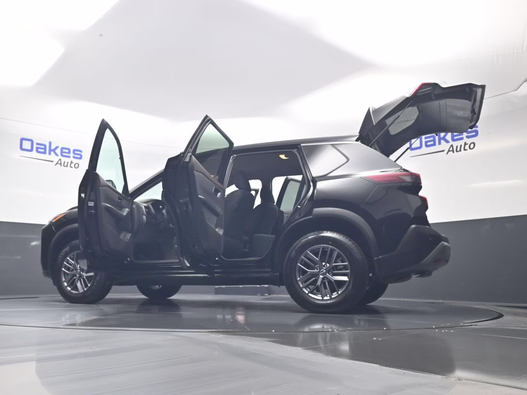 2023 Super Black Nissan Rogue S AWD SUV