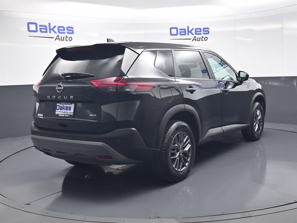 2023 Super Black Nissan Rogue S AWD SUV