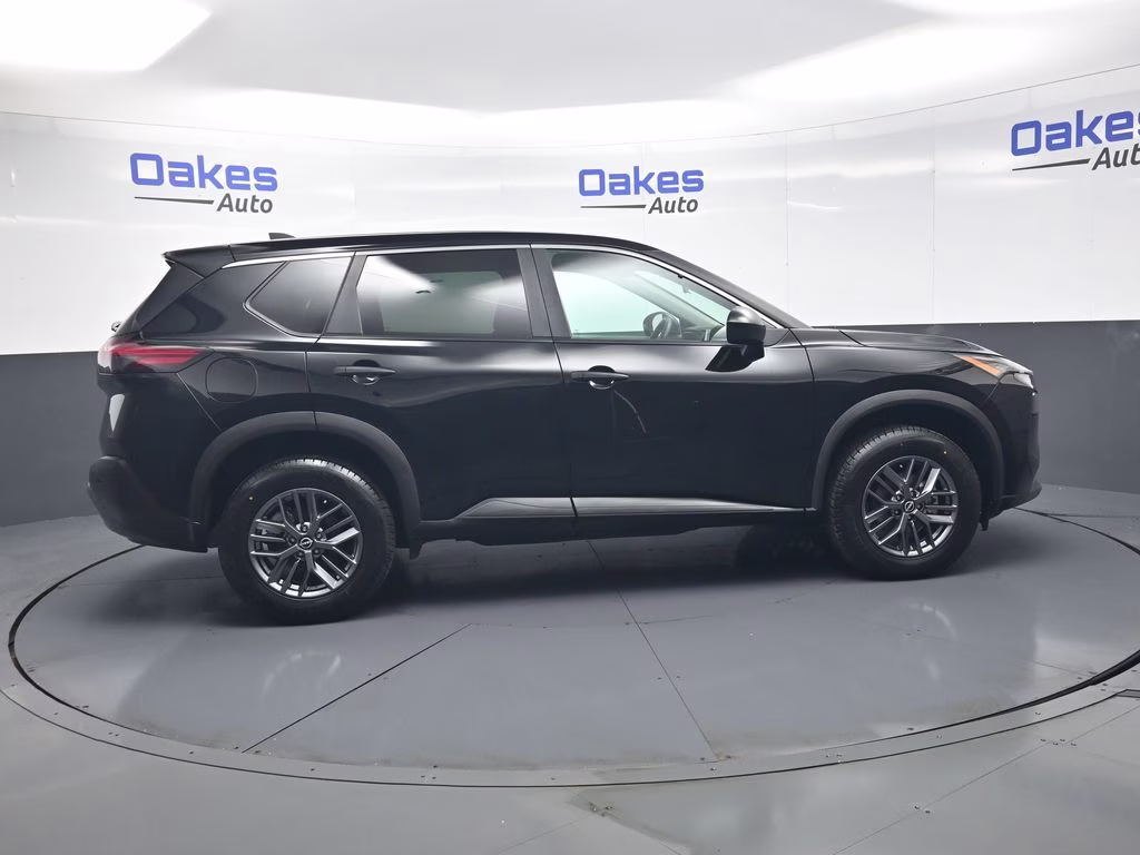 2023 Super Black Nissan Rogue S AWD SUV