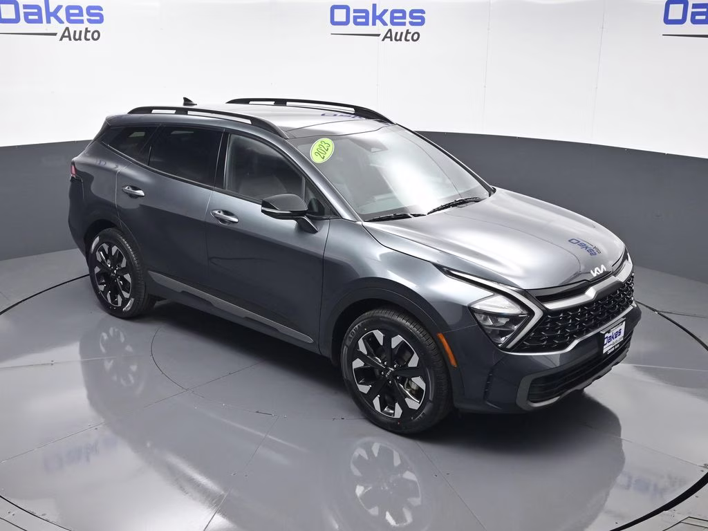 2023 Gravity Gray Kia Sportage X-Line AWD SUV