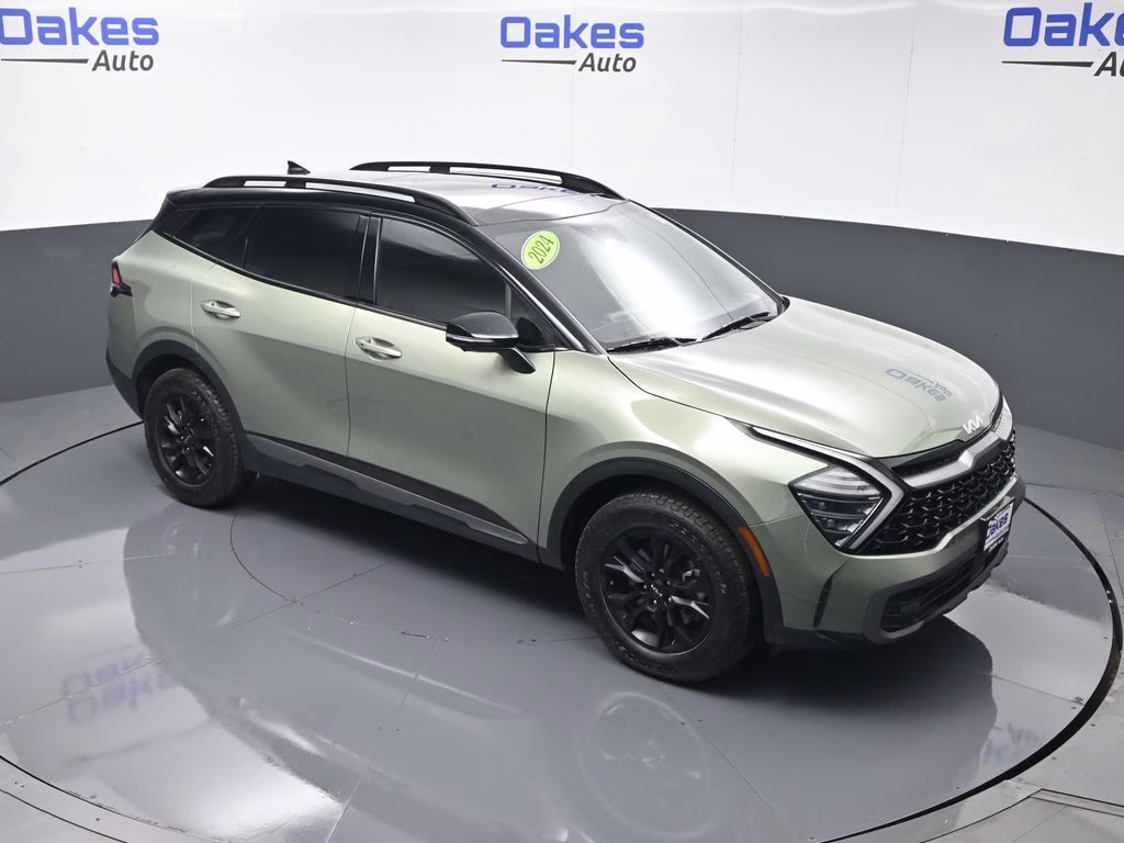 2024 Jungle Green/Ebony Black Roof Kia Sportage X-Pro Prestige AWD SUV