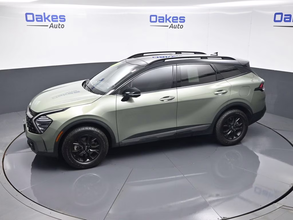 2024 Jungle Green/Ebony Black Roof Kia Sportage X-Pro Prestige AWD SUV