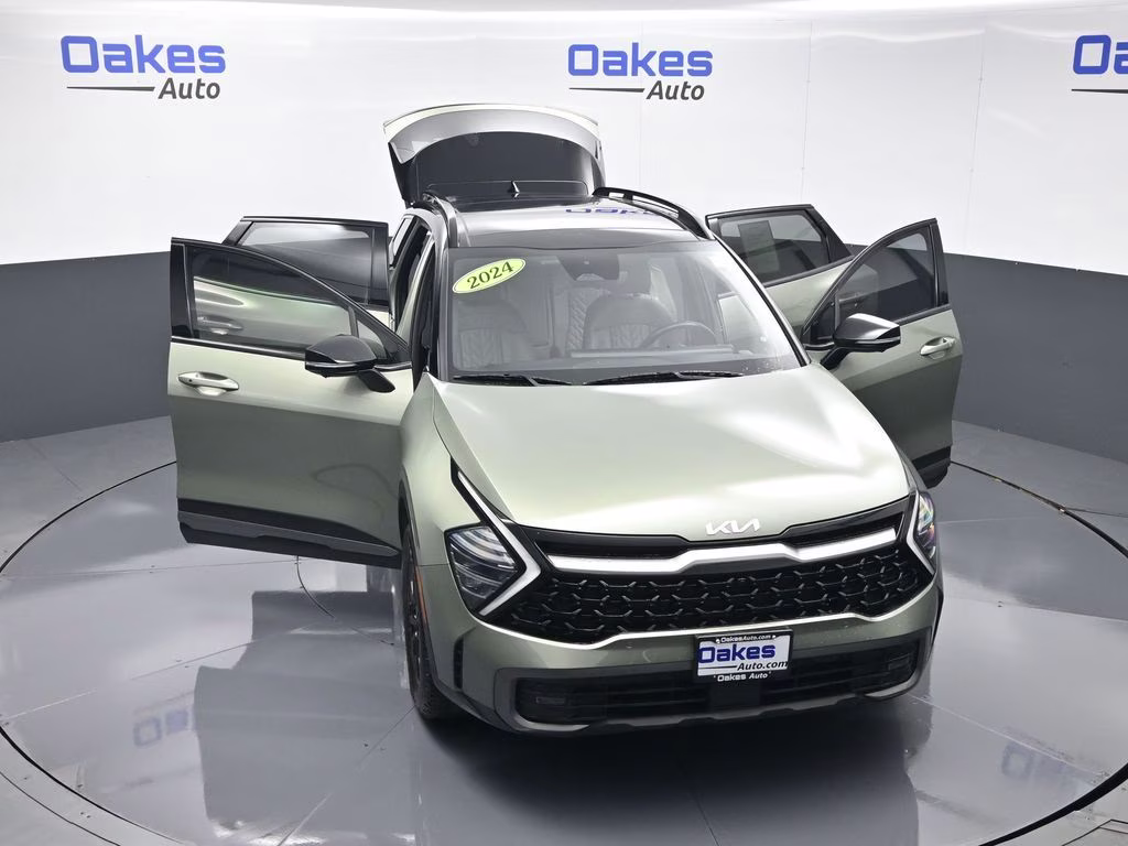 2024 Jungle Green/Ebony Black Roof Kia Sportage X-Pro Prestige AWD SUV