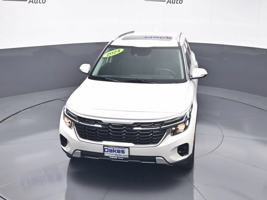 2024 Snow White Pearl Kia Seltos EX AWD SUV