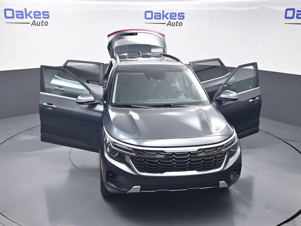 2025 Gravity Gray Kia Seltos EX AWD SUV