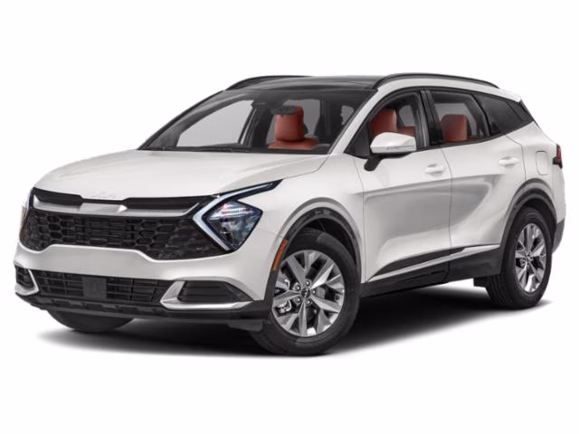 2023 Glacial White Pearl Kia Sportage SX FWD SUV