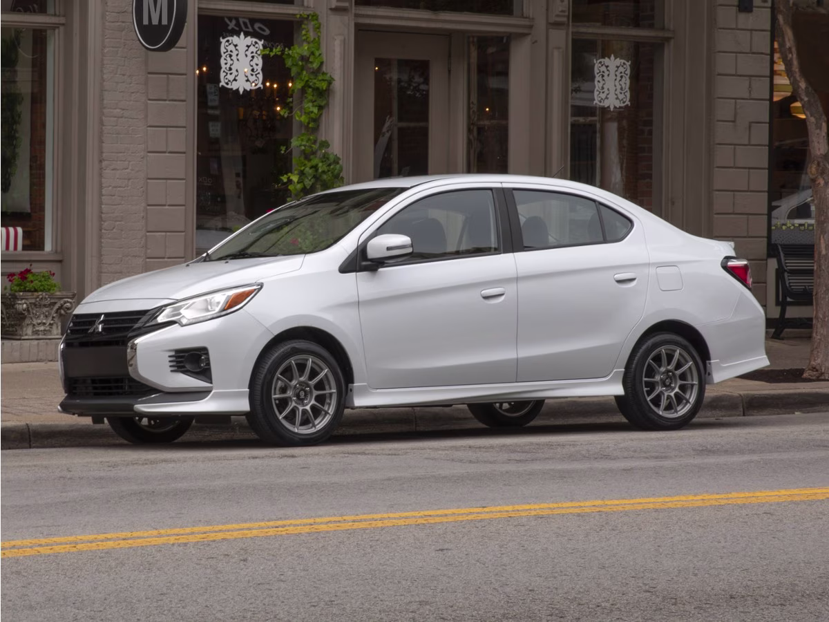 2024 Graphite Gray Metallic w/Black Roof Mitsubishi Mirage G4 Black Edition FWD Sedan