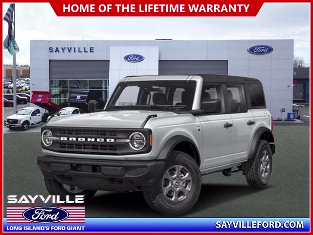2026 Avalanche Gray Ford Bronco Big Bend 4 Door 4x4 4X4 SUV