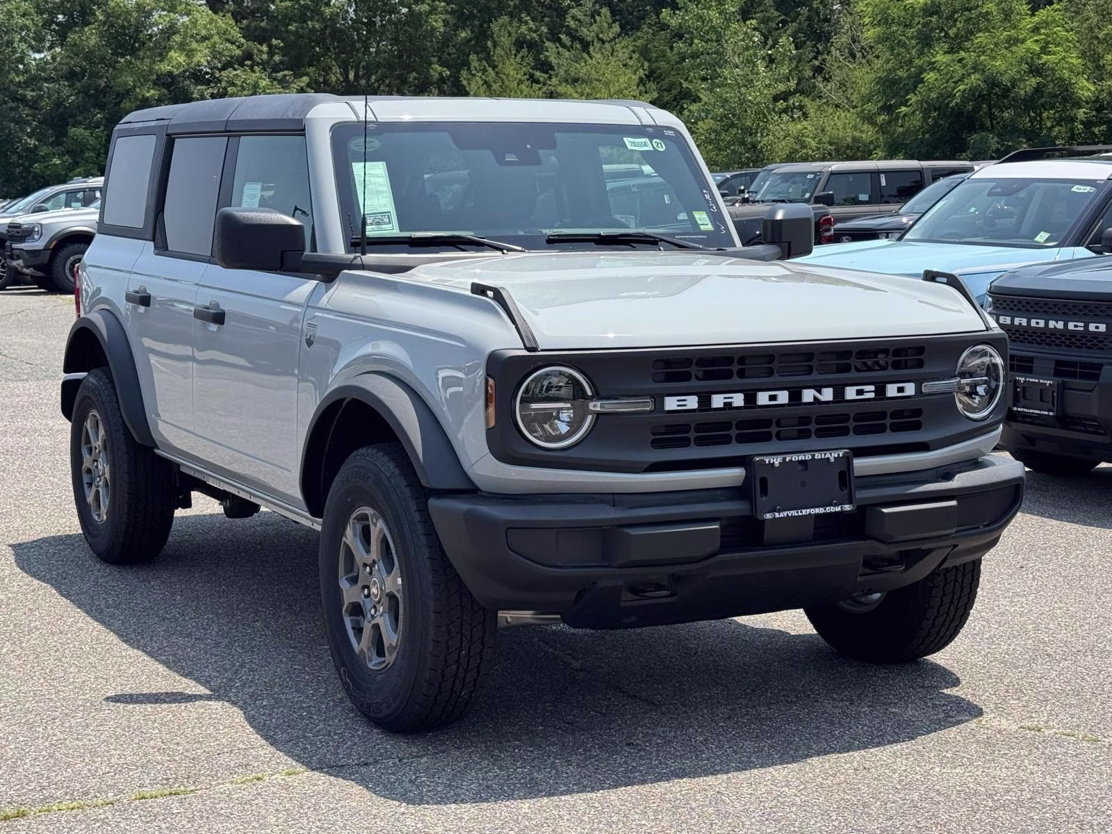 2026 Avalanche Gray Ford Bronco Big Bend 4X4 SUV