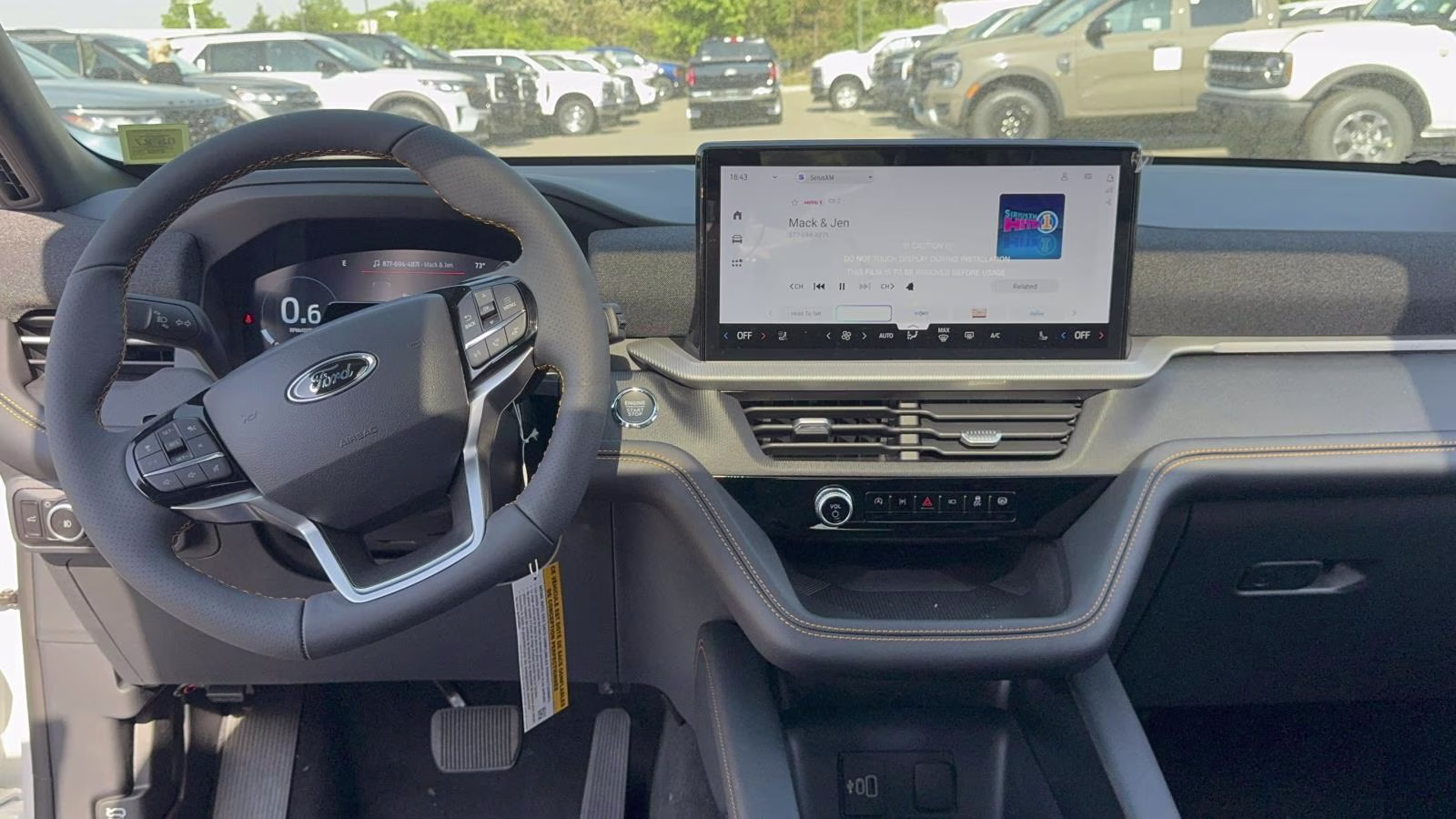 2026 White Ford Explorer Tremor 4X4 SUV