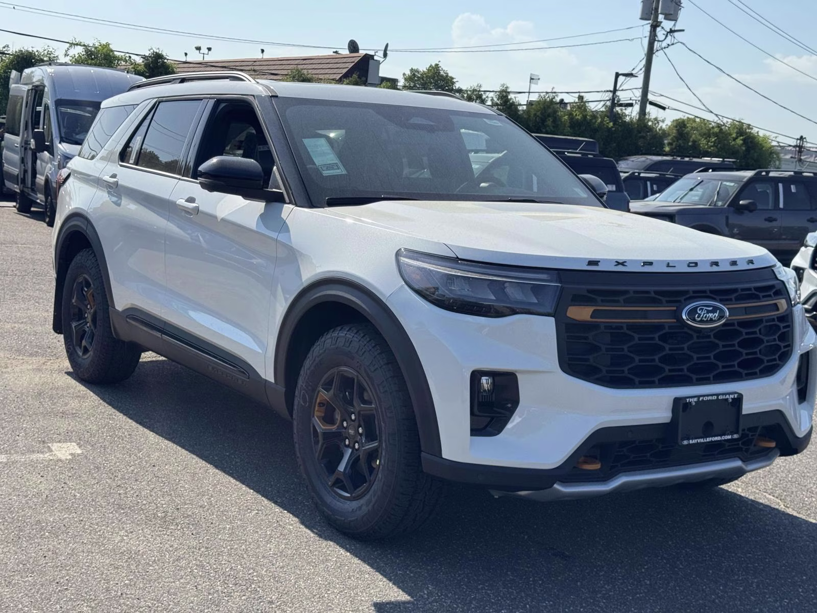 2026 White Ford Explorer Tremor 4X4 SUV