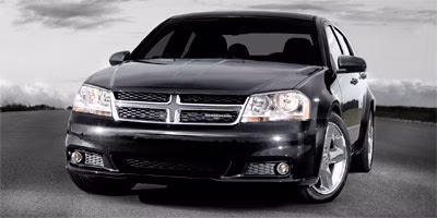 2012 Red Dodge Avenger SXT Plus FWD Sedan