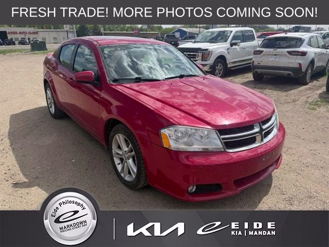 2012 Redline 2 Coat Pearl Dodge Avenger SXT Plus FWD Sedan
