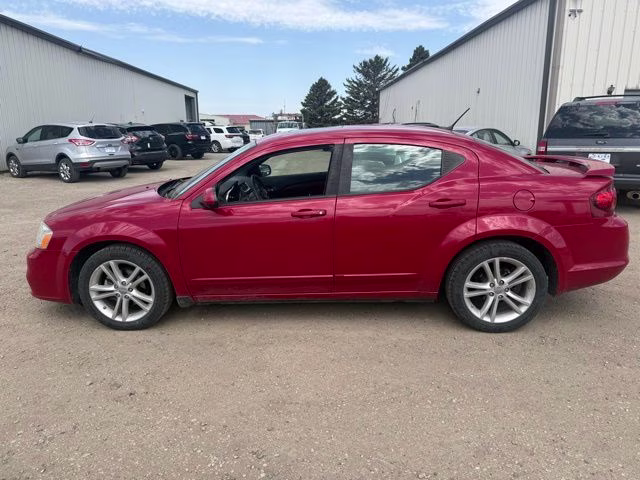 2012 Redline 2 Coat Pearl Dodge Avenger SXT Plus FWD Sedan