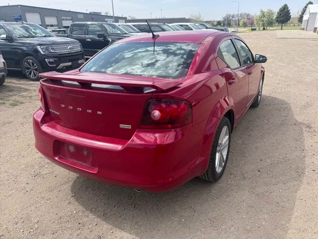 2012 Redline 2 Coat Pearl Dodge Avenger SXT Plus FWD Sedan