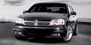 2012 Red Dodge Avenger SXT Plus FWD Sedan