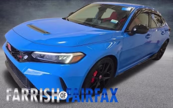 2023 Blue Honda Civic Type R FWD Hatchback