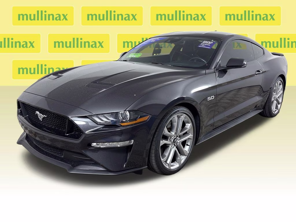 2022 Gray Metallic Ford Mustang GT Premium RWD Coupe