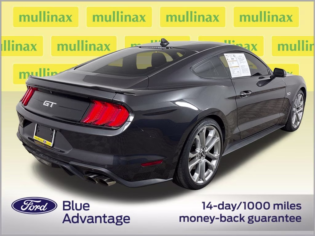 2022 Gray Metallic Ford Mustang GT Premium RWD Coupe