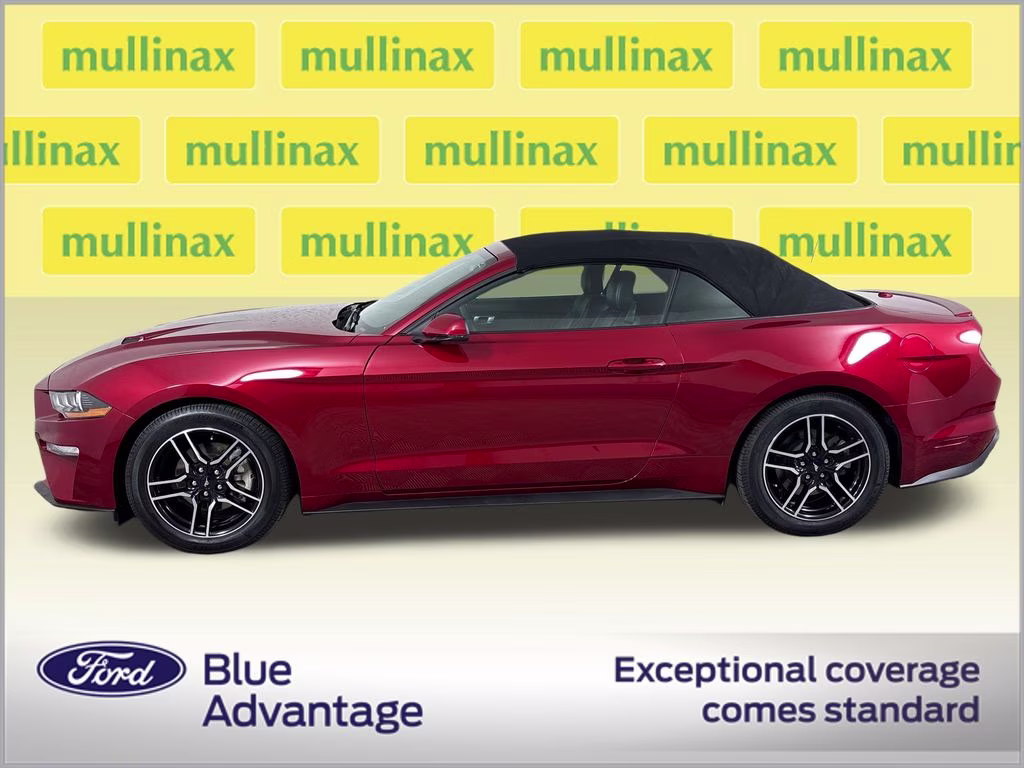 2020 Red Metallic Ford Mustang EcoBoost Premium RWD Convertible