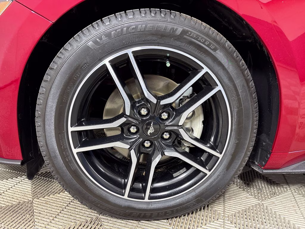2020 Red Metallic Ford Mustang EcoBoost Premium RWD Convertible