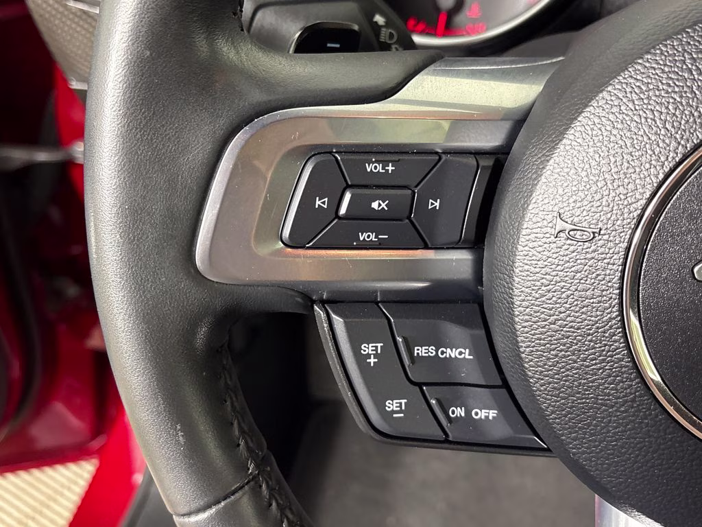 2020 Red Metallic Ford Mustang EcoBoost Premium RWD Convertible