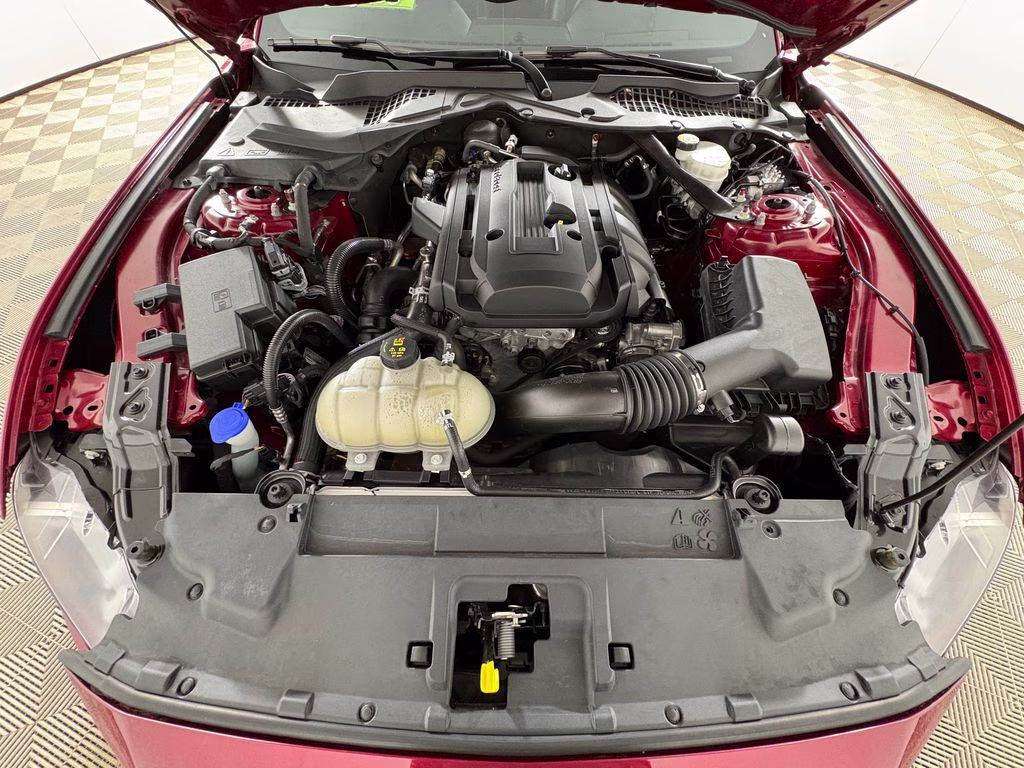 2020 Red Metallic Ford Mustang EcoBoost Premium RWD Convertible